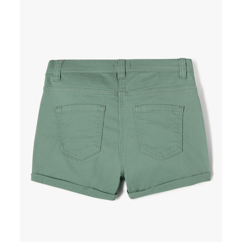 SHORT VERT Coton Coton