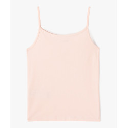 TEE-SHIRT ROSE PALE Coton