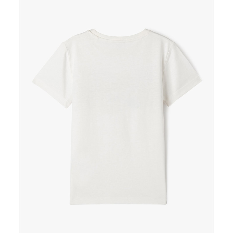 TEE-SHIRT ECRU Coton