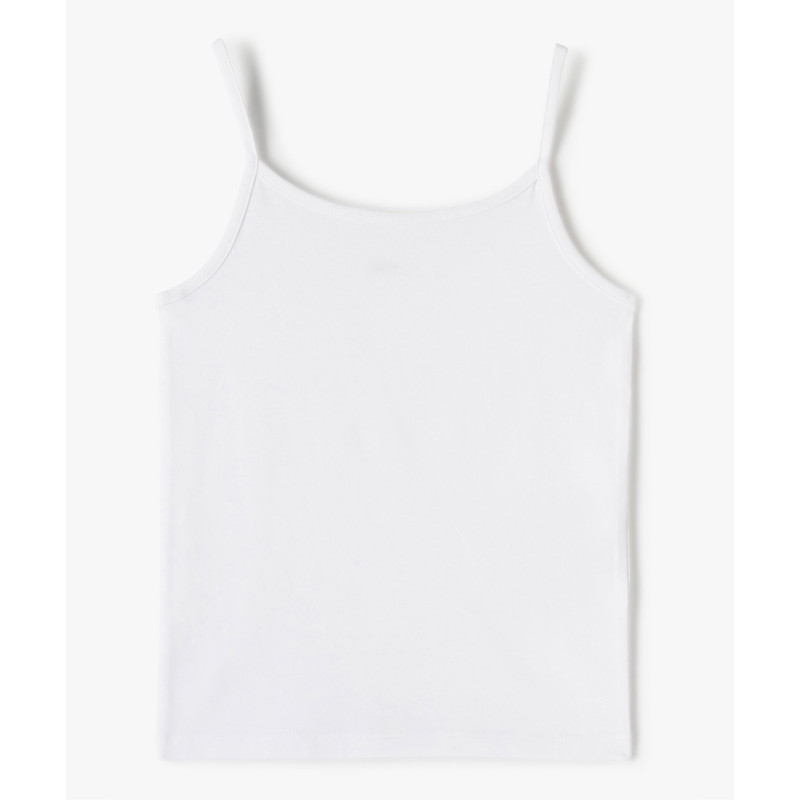 TEE-SHIRT BLANC Coton