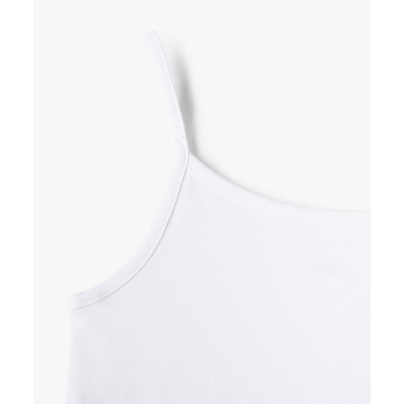 TEE-SHIRT BLANC Coton