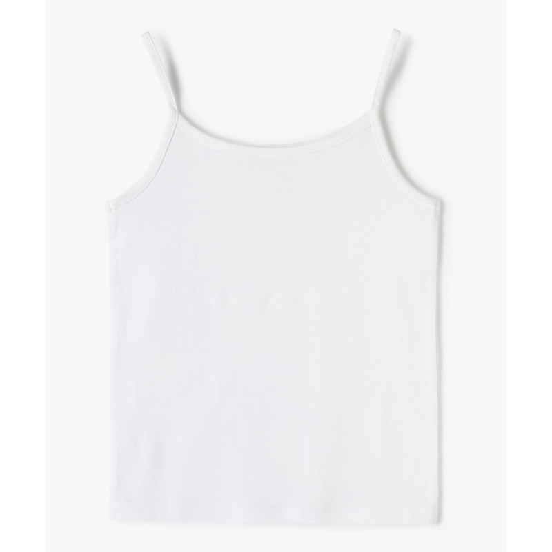 TEE-SHIRT BLANC Coton