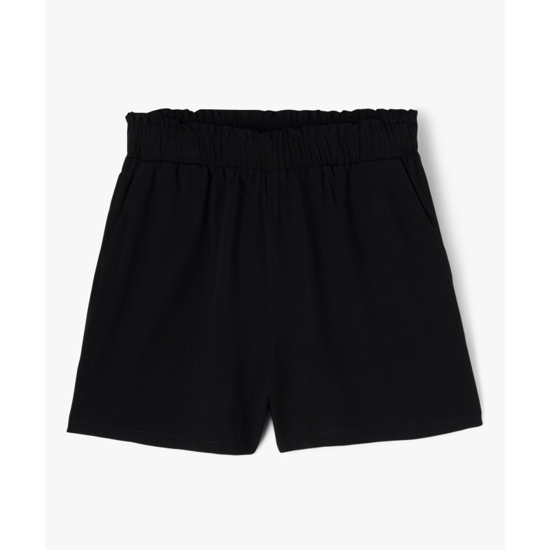 SHORT NOIR Viscose