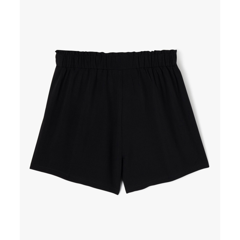 SHORT NOIR Viscose