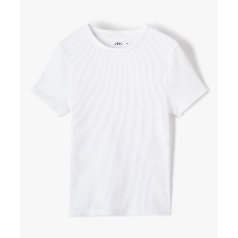 TEE-SHIRT BLANC Coton