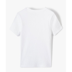 TEE-SHIRT BLANC Coton