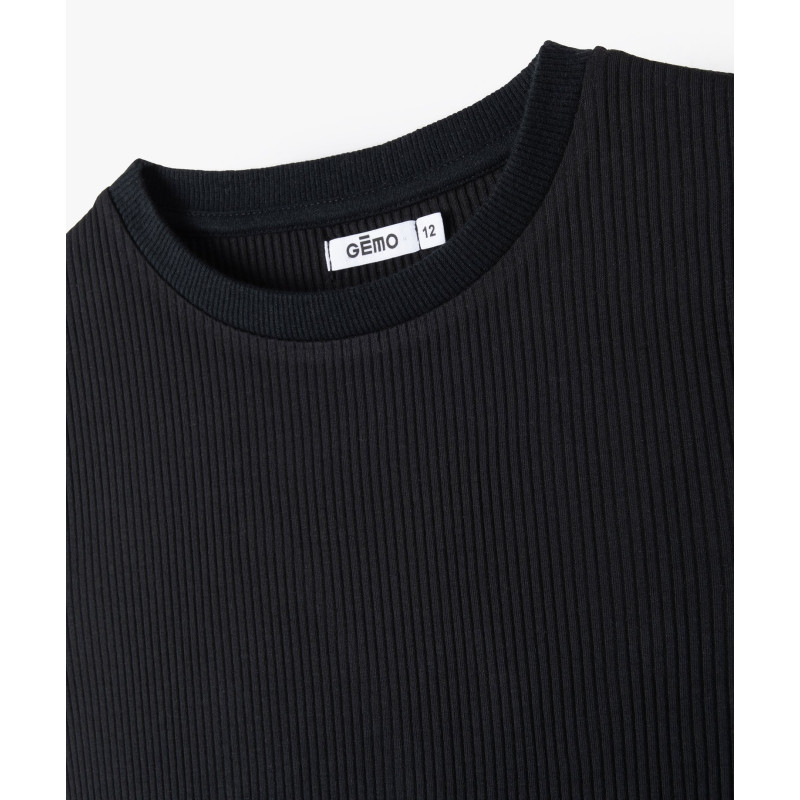 TEE-SHIRT NOIR Coton