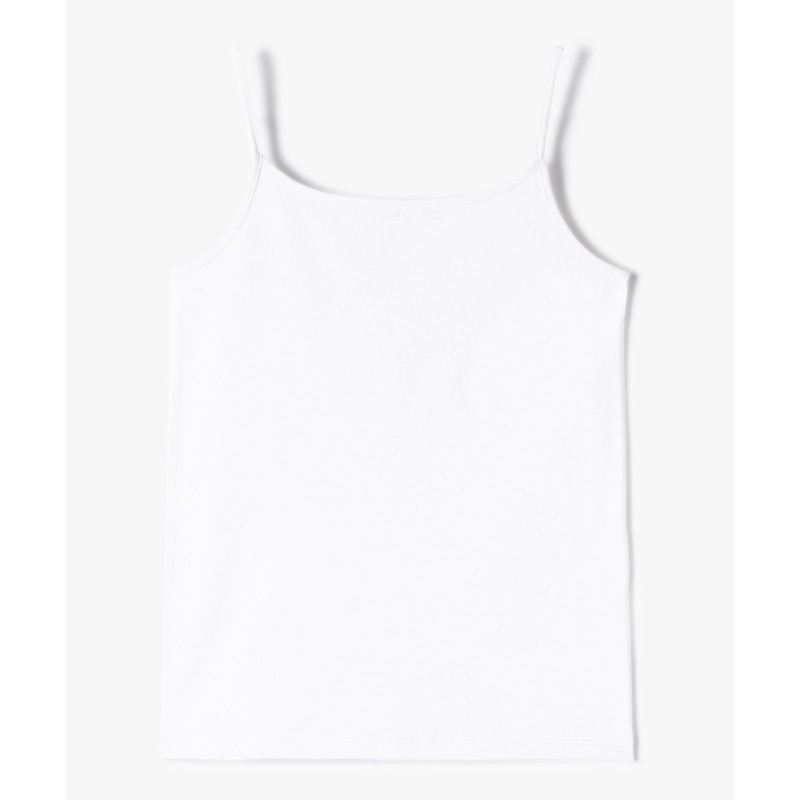 TEE-SHIRT BLANC Coton