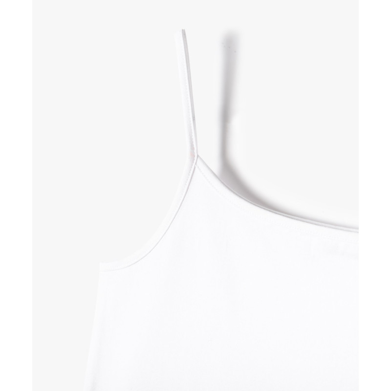 TEE-SHIRT BLANC Coton