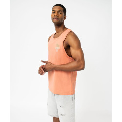 DÃ©bardeur coupe droite en coton avec broderie homme