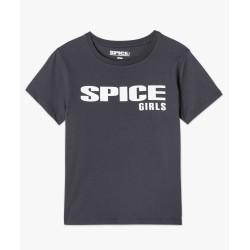 Tee-shirt à manches courtes imprimé devant et dos femme - Spice Girls