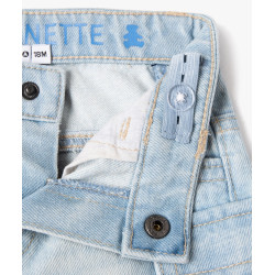 Short en jean avec poches à rabat bébé garçon - LuluCastagnette Short en jean avec poches à rabat bébé garçon - LuluCastagnette