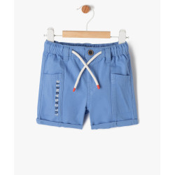 Bermuda en toile de coton bÃ©bÃ© garÃ§on - LuluCastagnette