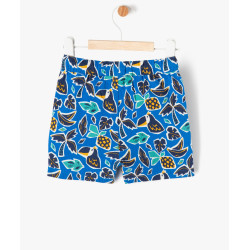 Short en coton gaufré à motifs bébé garçon Short en coton gaufré à motifs bébé garçon
