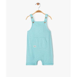 Salopette courte bébé garçon en jersey de coton