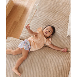 Blouse manches courtes à volants bébé fille - LuluCastagnette Blouse manches courtes à volants bébé fille - LuluCastagnette
