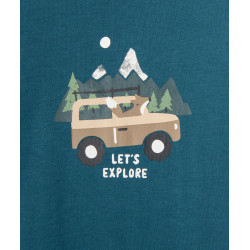 Pyjama bébé garçon avec motif explorateur Pyjama bébé garçon avec motif explorateur