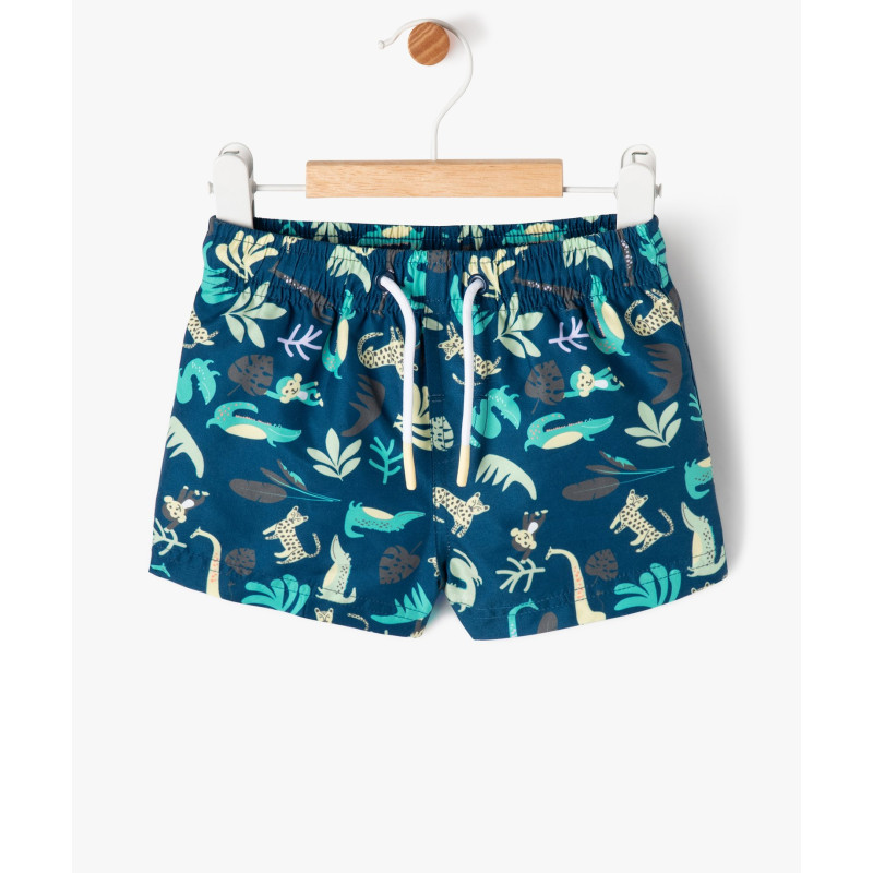 Short de bain à motifs de la jungle bébé garçon