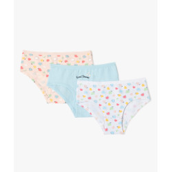 Shorties à motifs coeurs fille (lot de 3)