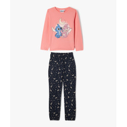 Pyjama bicolore avec motif Stitch fille - Disney