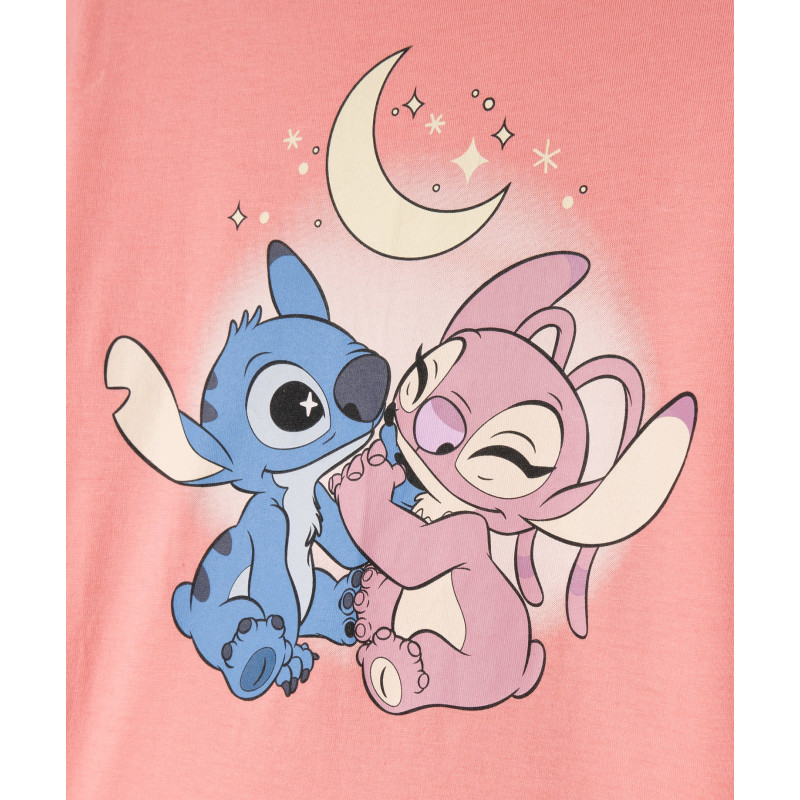 Pyjama bicolore avec motif Stitch fille - Disney