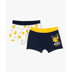 Boxers à motifs Pikachu garçon (lot de 2) - Pokemon