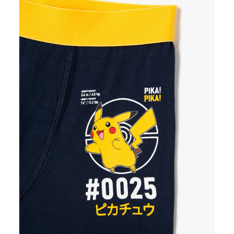 Boxers à motifs Pikachu garçon (lot de 2) - Pokemon