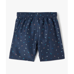 Short de bain à micro motifs dauphins garçon