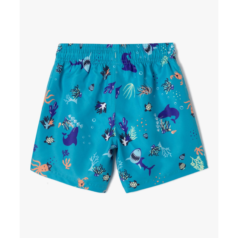 Short de bain à motifs marins garçon