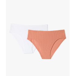 Culotte en maille côtelée (lot de 2) fille