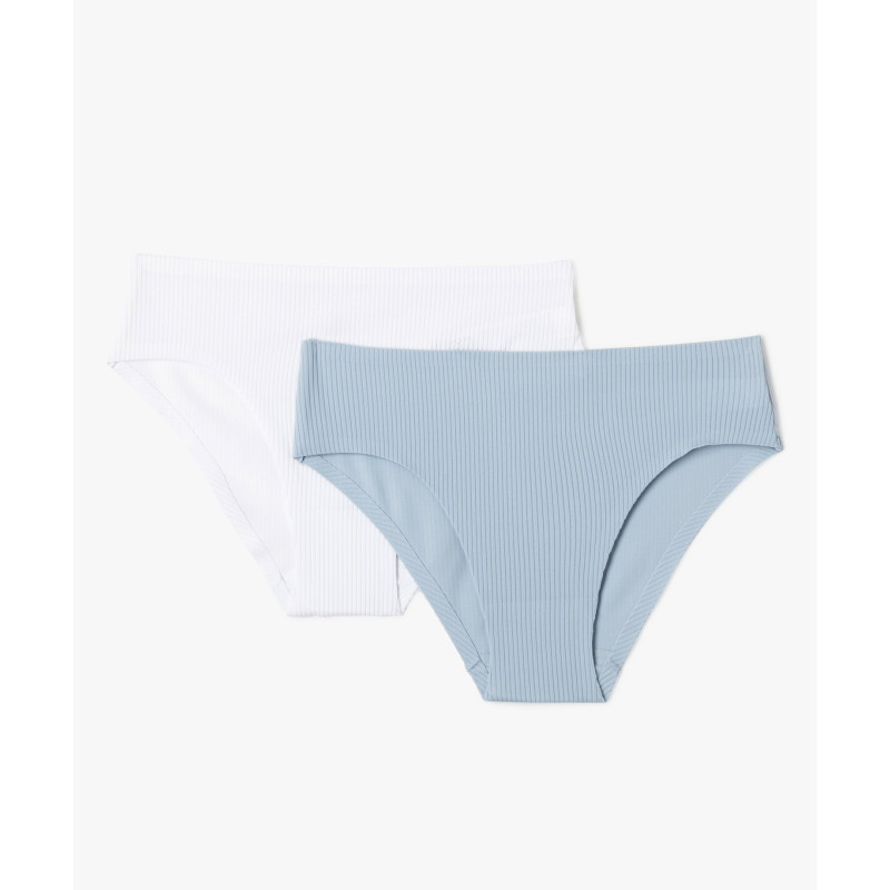 Culotte en maille côtelée (lot de 2) fille