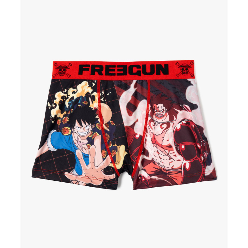 Boxer en microfibre imprimé One Piece garçon - Freegun