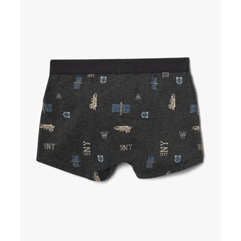 Boxers en coton stretch garçon (lot de 2)