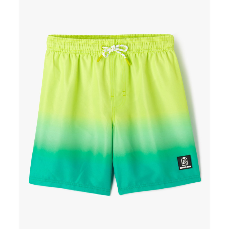 Short de surf bicolore garçon