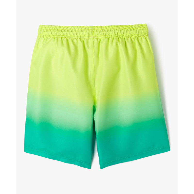 Short de surf bicolore garçon