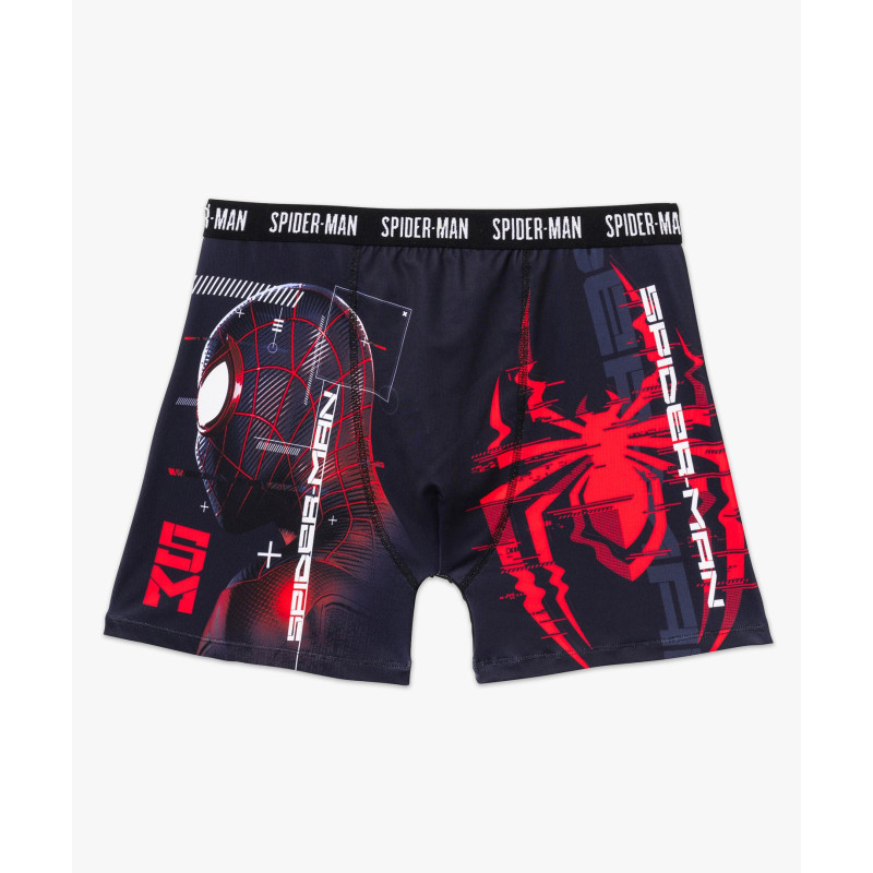 Boxer homme microfibre imprimé Spiderman - Freegun