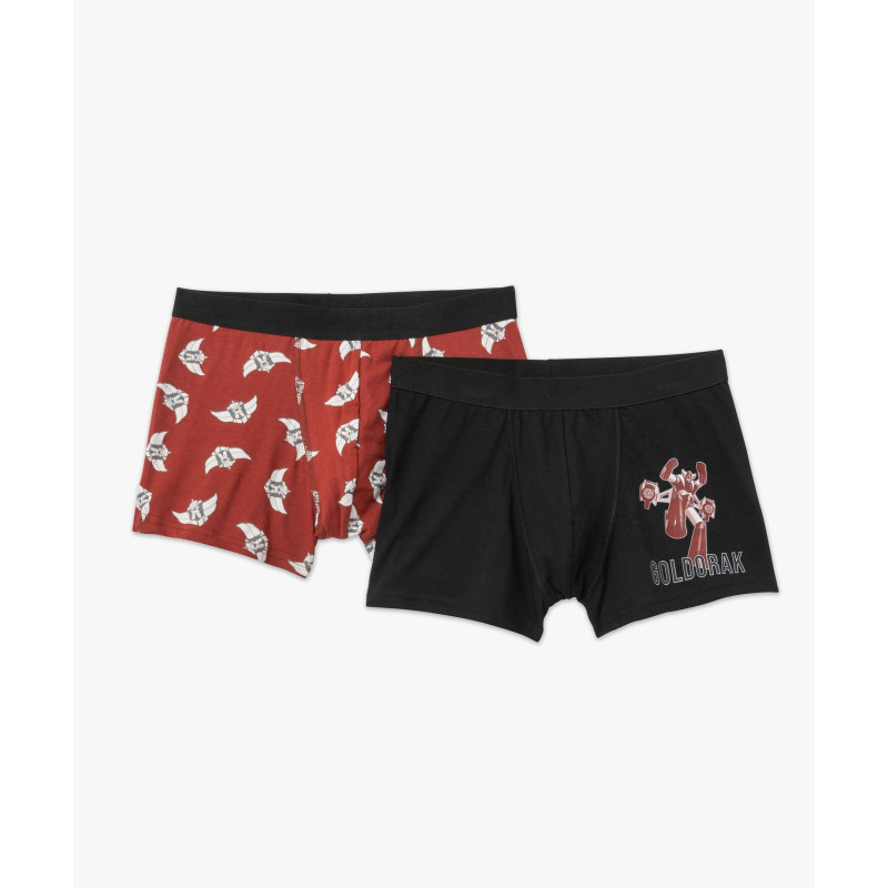 Boxers avec motif dessin animé homme (lot de 2) - Goldorak