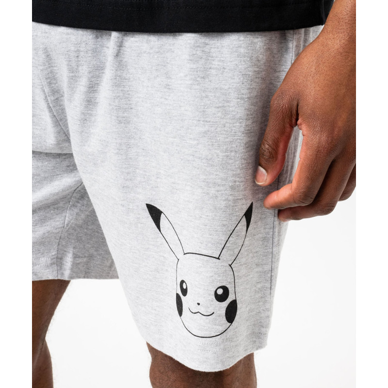 Pyjashort bicolore homme - Pokemon