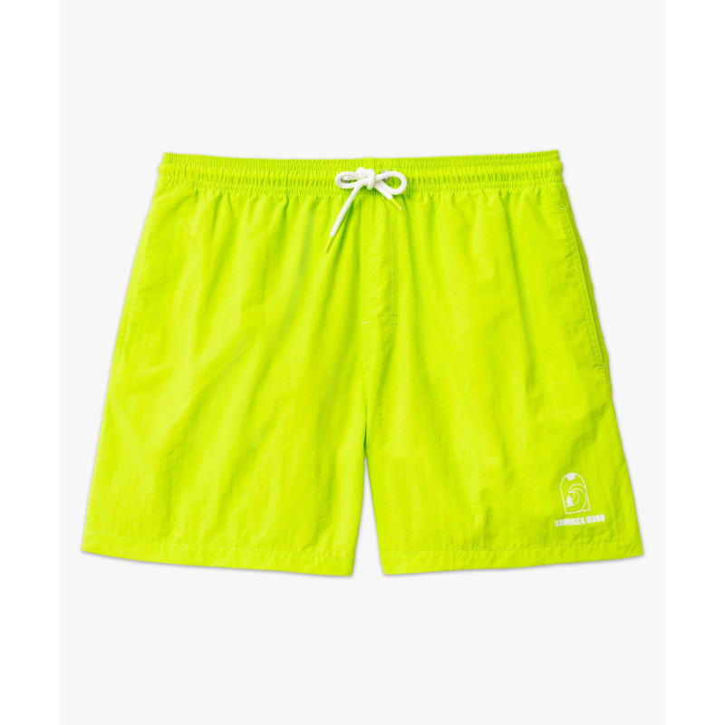 Short de bain uni homme