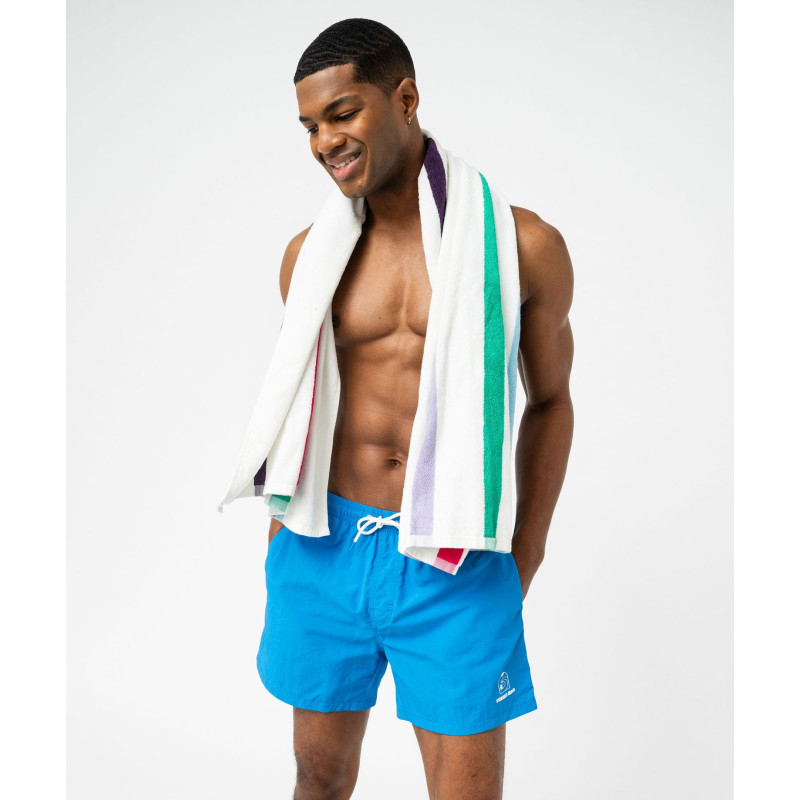 Short de bain uni homme