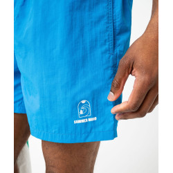 Short de bain uni homme