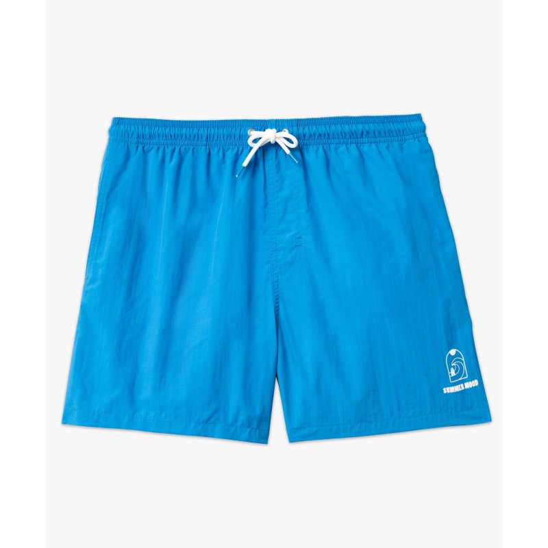 Short de bain uni homme