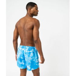 Short de bain imprimé nuages homme