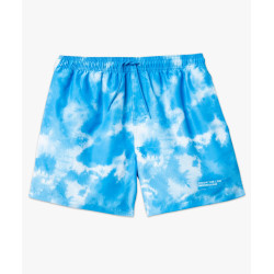 Short de bain imprimé nuages homme