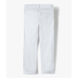 Pantalon chino en coton garçon