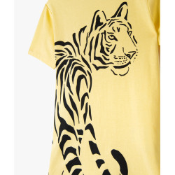 Tee-shirt à manches courtes avec motif tigre garçon