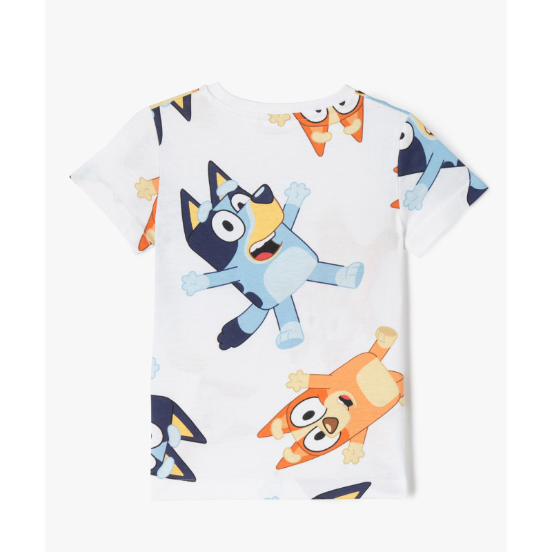 Tee-shirt manches courtes à motifs chiens garçon - Bluey