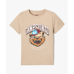 Tee-shirt manches courtes avec motif tigre garçon - Camps United