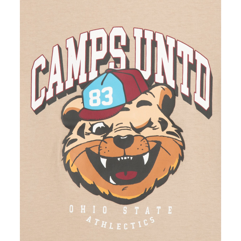 Tee-shirt manches courtes avec motif tigre garçon - Camps United