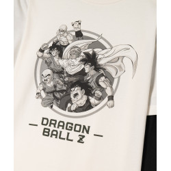 Tee-shirt manches longues effet 2 en 1 garçon - Dragon Ball Z